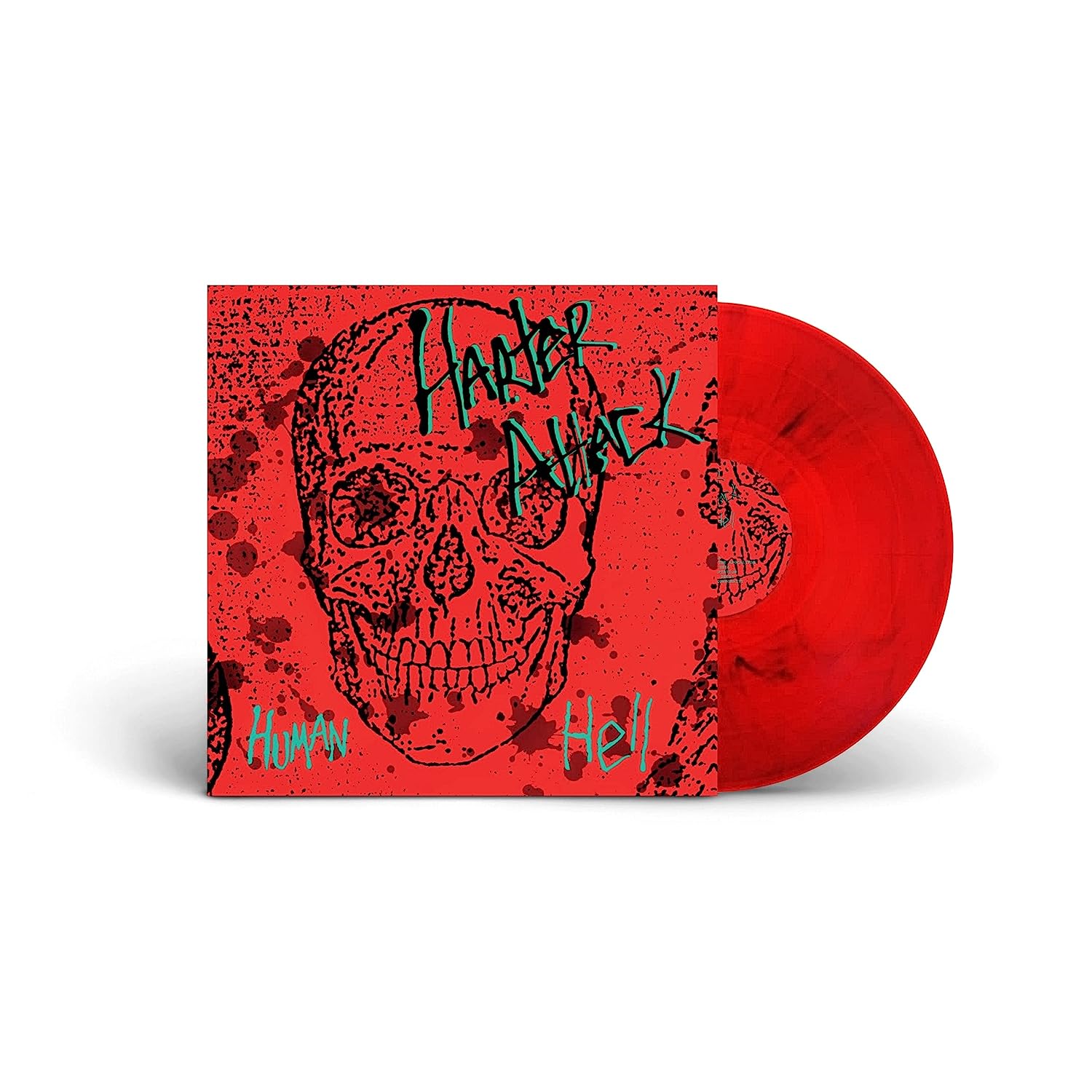 (image for) Harter Attack - Human Hell LP (Colored)